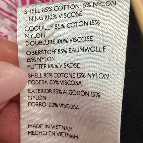 Anthropologie Pink Floral Puff Sleeve Blouse - Picture 6 of 6